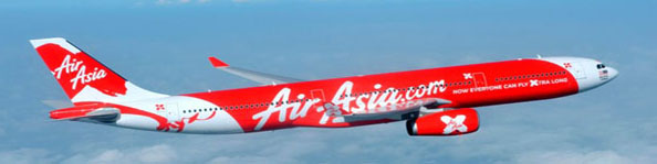 هواپیمایی ایرآسیا تذکرگرفت