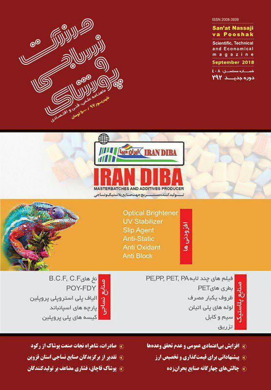 ماهنامه صنعت نساجی و پوشاک (شماره 292)